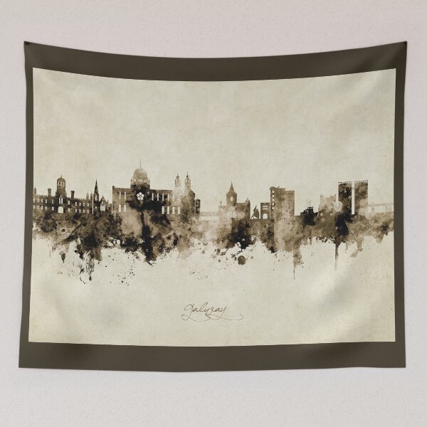 Item preview, Galway Ireland Skyline designed and sold by ArtPrints.
