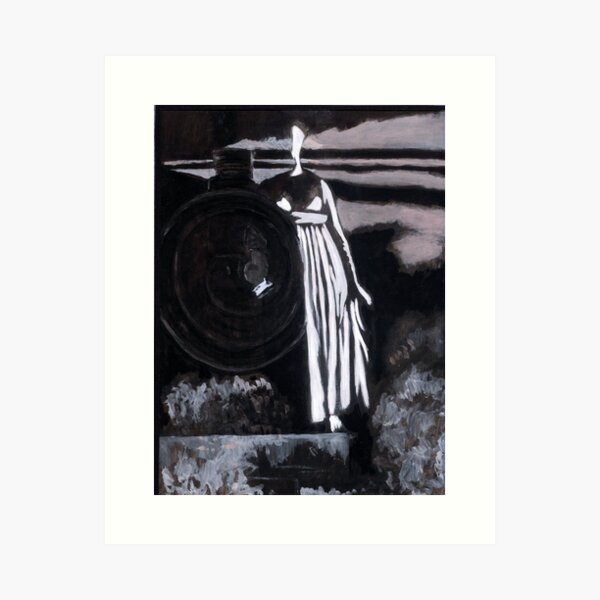 Aperçu de l'œuvre Léon Spilliaert - Aurore - Femme et Locomotive - Aurore - Femme et Locomotive créée et vendue par ArtExpression.