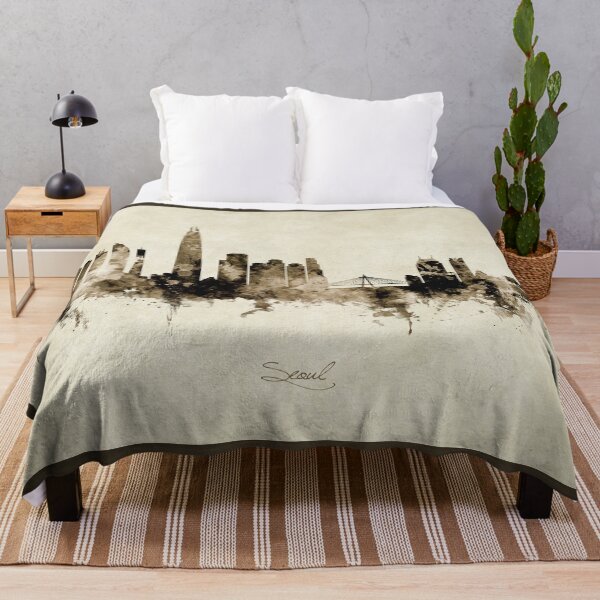 Item preview, Seoul Skyline South Korea designed and sold by ArtPrints.