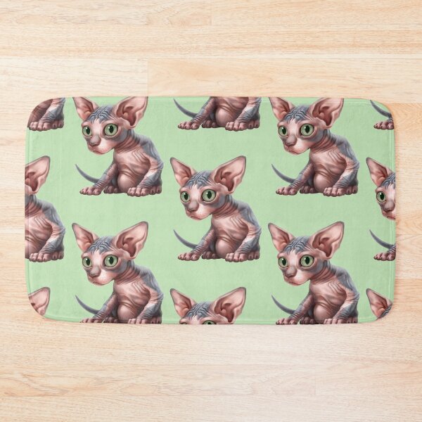 Item preview, Cat-a-clysm: Sphynx kitten - Classic designed and sold by Iker Paz Studio.