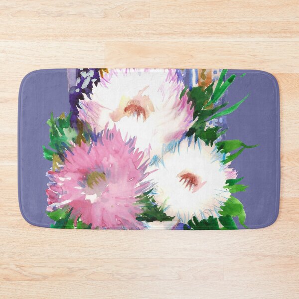 Item preview, Watercolor Bouquet. Asters. Flowers. designed and sold by NorroenDyrd.
