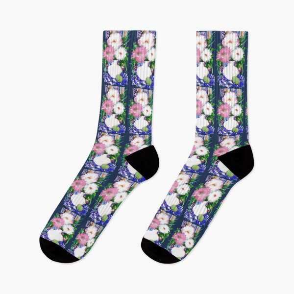 Item preview, Watercolor Bouquet. Asters. Flowers. designed and sold by NorroenDyrd.