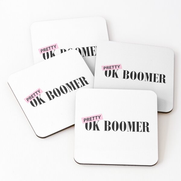Item preview, Pretty Ok Boomer Black designed and sold by felixbunny.