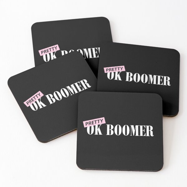 Item preview, Pretty Ok Boomer White designed and sold by felixbunny.