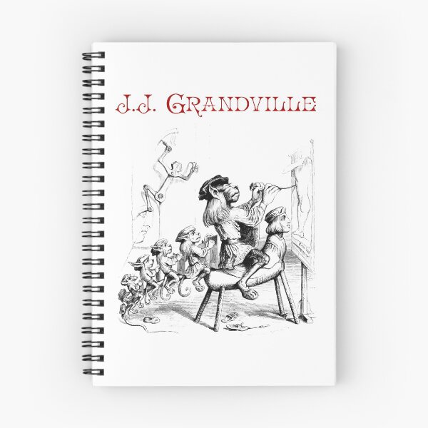 Item preview, Grandville Funny Monkey Painter designed and sold by alexvas.