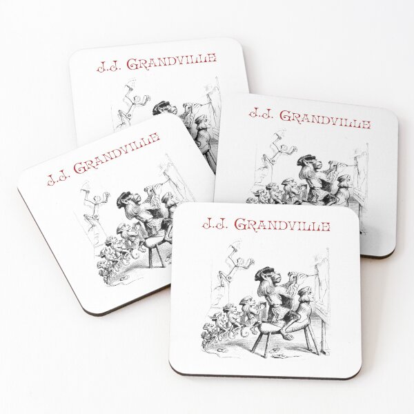 Item preview, Grandville Funny Monkey Painter designed and sold by alexvas.