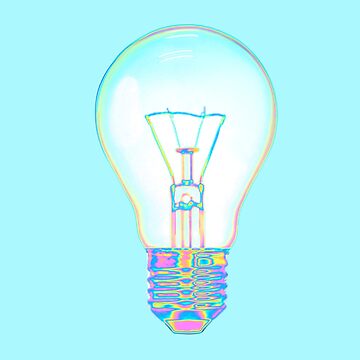 Artwork thumbnail, Holographic Light by dinaaaaaah