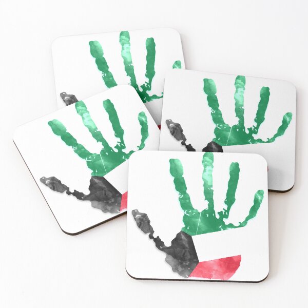 Item preview, Kuwait handprint الكويت designed and sold by foreveryone.