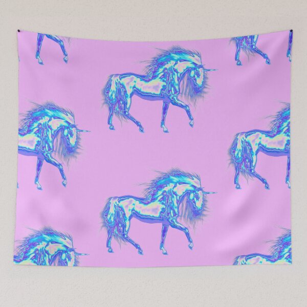 Item preview, Blue Unicorn  designed and sold by dinaaaaaah.