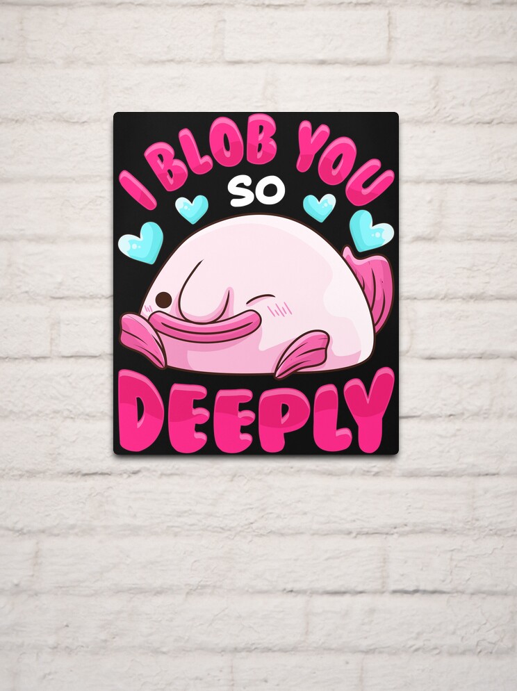 Blob Fish - Date 2  Blobfish, Fish drawings, Happy animals