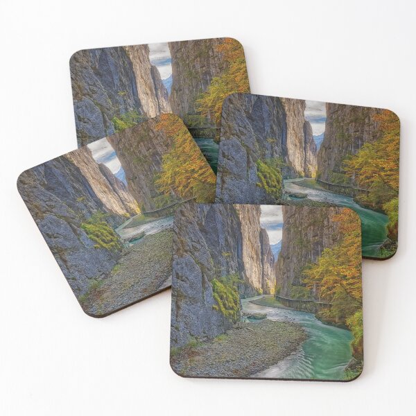 Item preview, A Magical Autumn Inside The Aare Gorge In Switzerland designed and sold by Susan Dost.