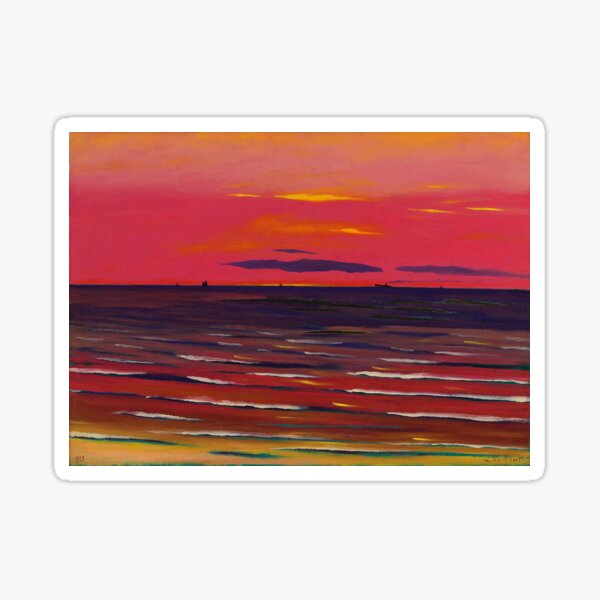 Item preview, Léon Spilliaert - Marine, Le Soir designed and sold by ArtExpression.