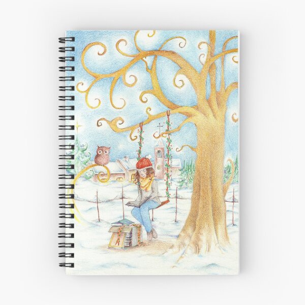 Item preview, Reading at Christmas Postcards designed and sold by Martinacor.