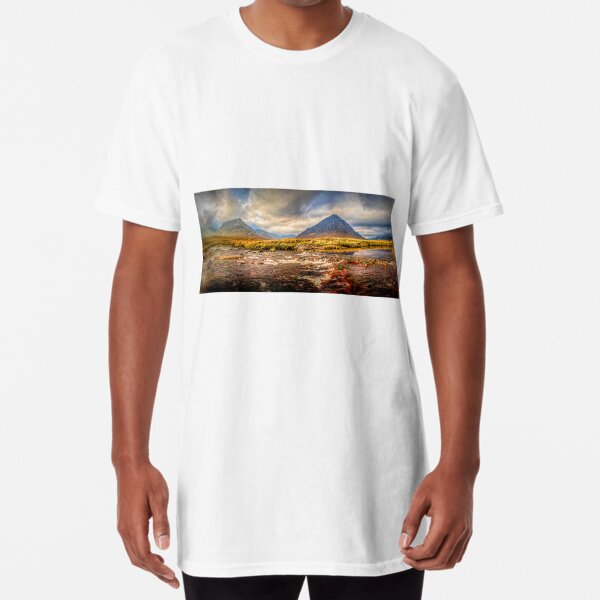 Buachaille And The River Etive Long T-Shirt