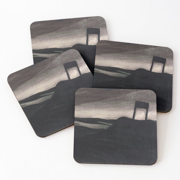 Item preview, Léon Spilliaert - Paysage Nocturne, Poteau de Signalisation designed and sold by ArtExpression.