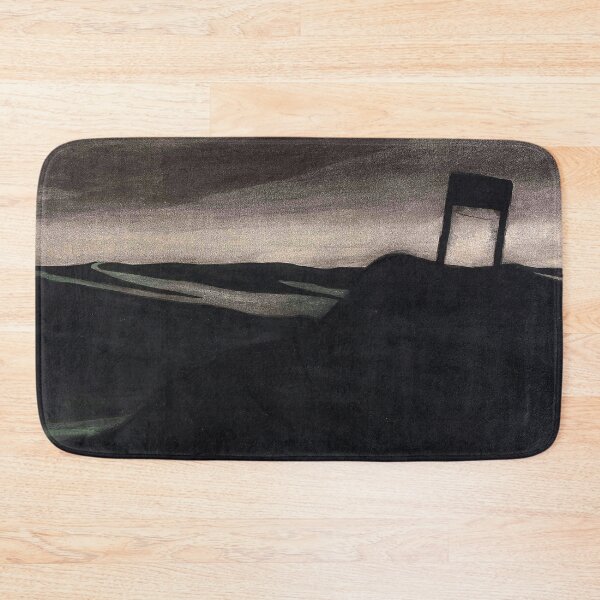 Item preview, Léon Spilliaert - Paysage Nocturne, Poteau de Signalisation designed and sold by ArtExpression.