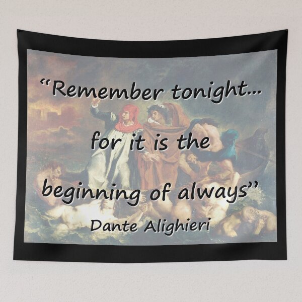 Item preview, Remember Tonight - Dante designed and sold by CrankyOldDude.