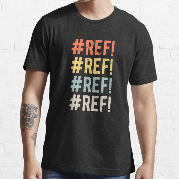Vintage Spreadsheet #REF Artwork Essential T-Shirt