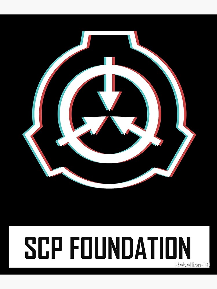 Blue scp logo design Royalty Free Vector Image