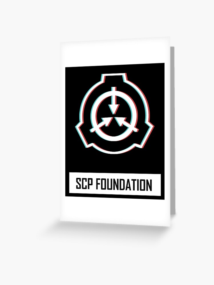 SCP Foundation Logo Colors | Greeting Card