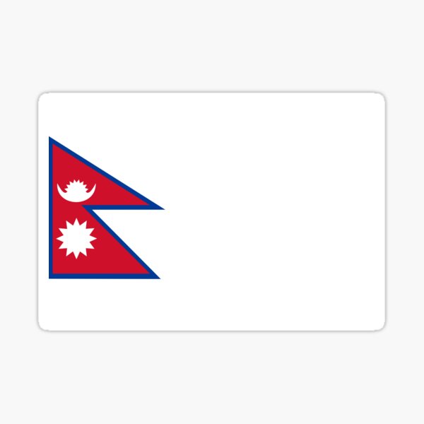 Nepal Flag Stickers for Sale | Redbubble