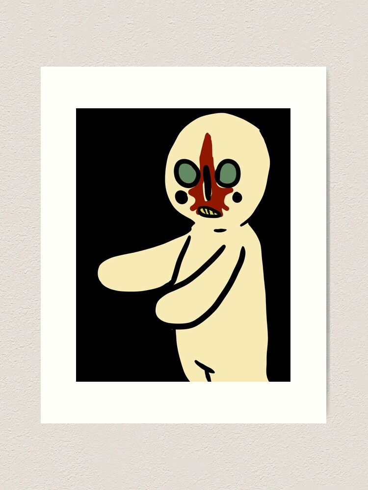 SCP-173 sombrero | Art Print