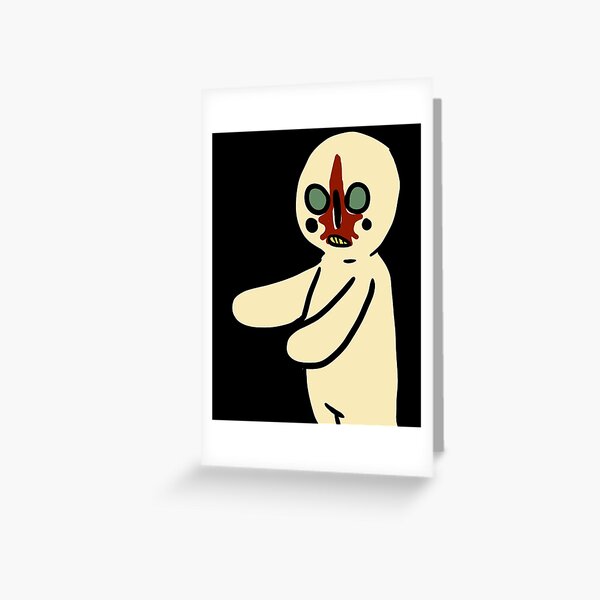 Scp 173 Greeting Cards Redbubble