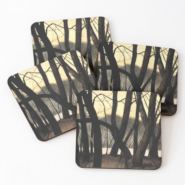 Item preview, Léon Spilliaert - Trees - Arbres designed and sold by ArtExpression.