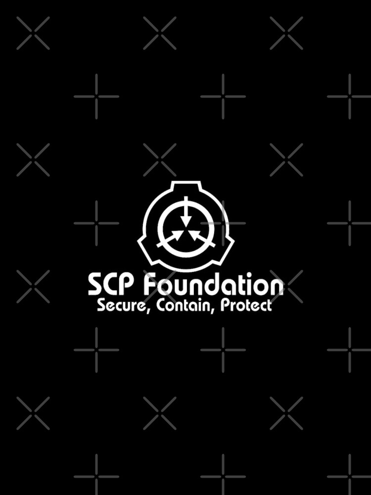 SCP Foundation, black, logo, pattern, scp, scpcontainmentbreach,  scpfoundation, HD phone wallpaper