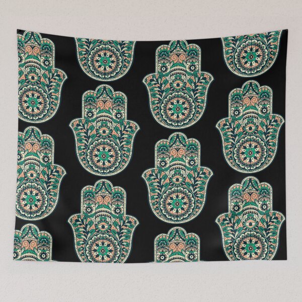 Item preview, ornamental hamsa hand  designed and sold by pirminio.