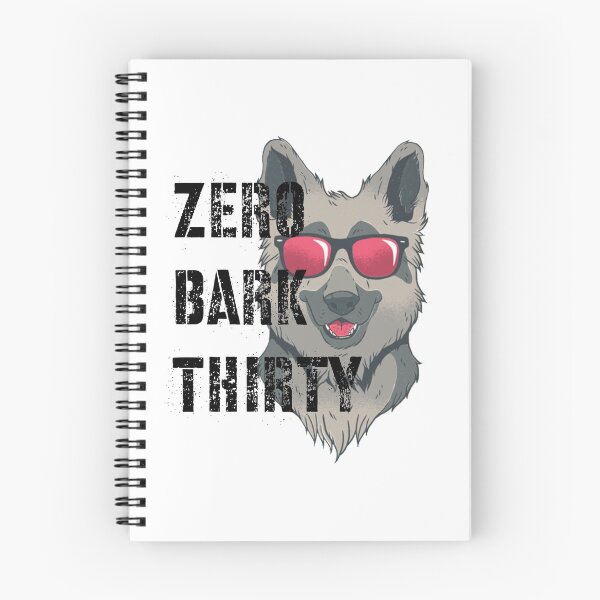 Artikelvorschau, Zero Bark Thirty K-9 Militärhundepolizeiheld entworfen und verkauft von Leslie Smith.