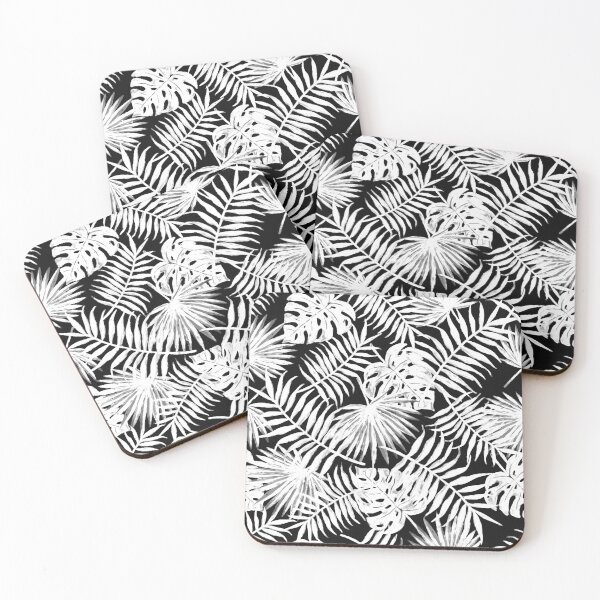 Item preview, Tropical Leaf Pattern - At Midnight designed and sold by Amanda-Lakey.