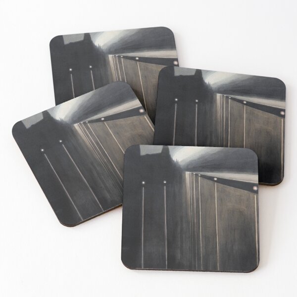 Item preview, Léon Spilliaert - Digue la nuit, Reflets de Lumière - Promenade at Night, Light Reflections designed and sold by ArtExpression.