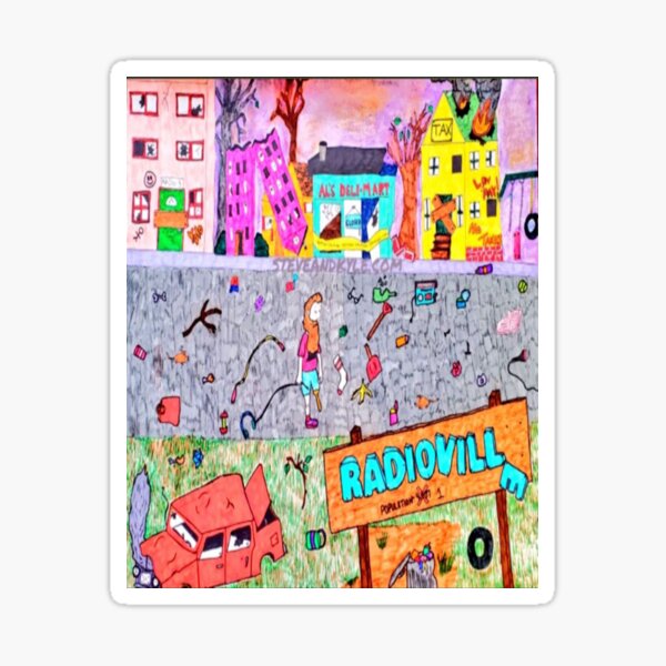 Constantine Collection - Radioville Sticker
