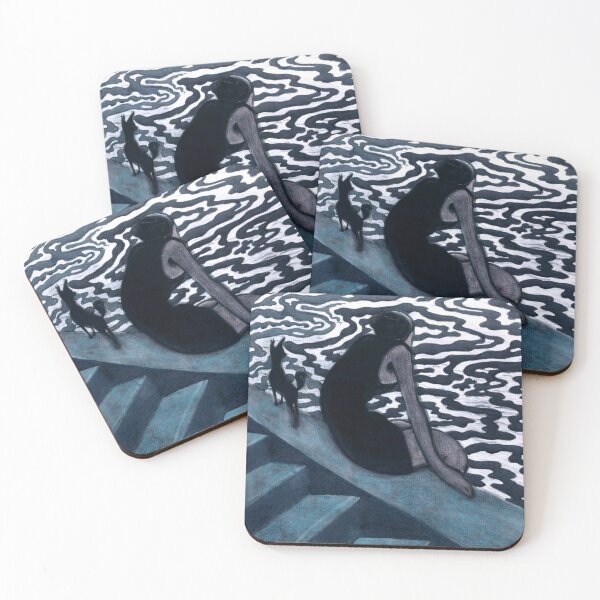 Item preview, Léon Spilliaert - The Bather - La Baigneuse designed and sold by ArtExpression.
