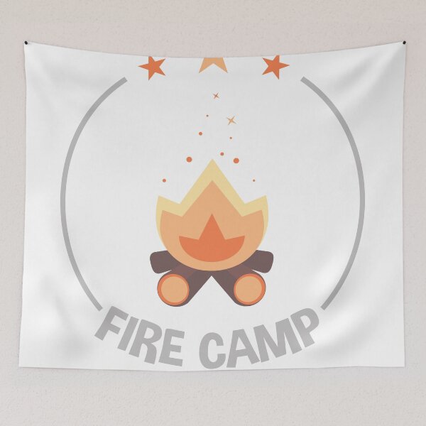 Item preview, fire camp designed and sold by maryam madah.