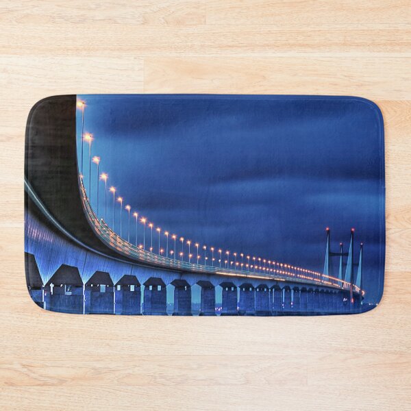Item preview, Second Severn Crossing at Night designed and sold by Steve H Clark.