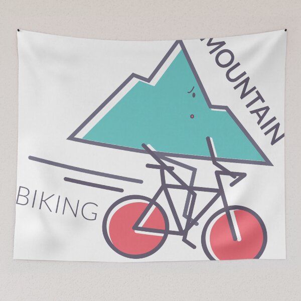 Item preview, mountain biking designed and sold by maryam madah.