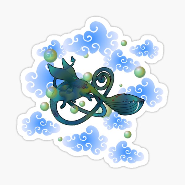 Waterdragon Sticker