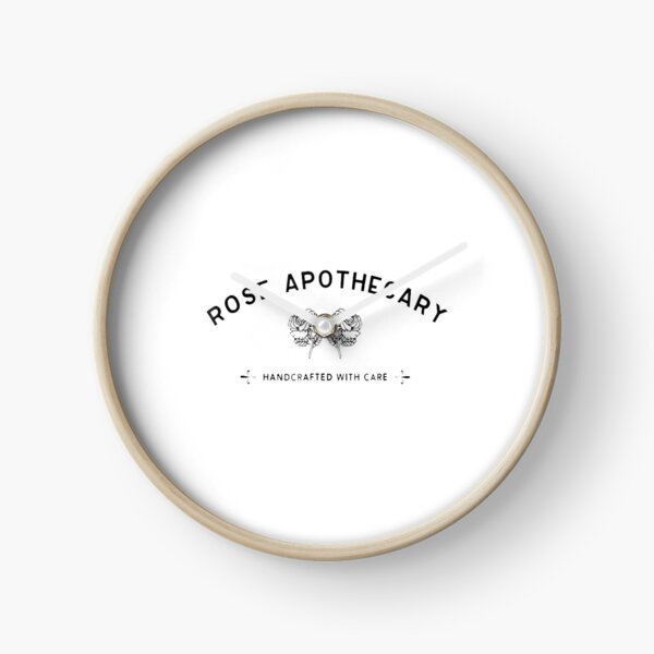 Best Seller - Rose Apothecary Logo Merchandise Clock