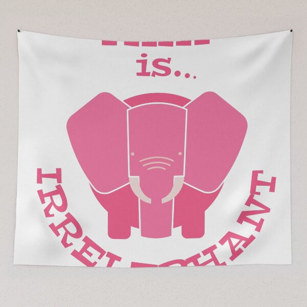 Item preview, that is irrelephant designed and sold by maryam madah.