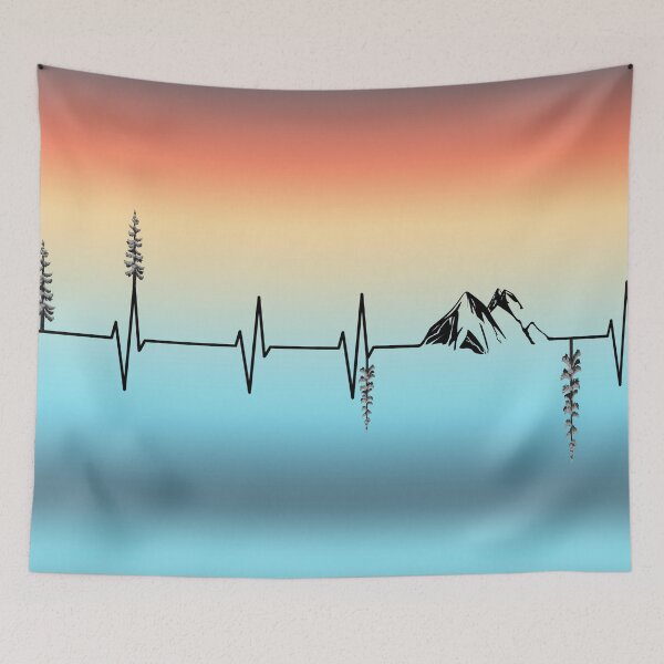 Item preview, The Mountains Are My HeartBeat designed and sold by MScott-Photo.