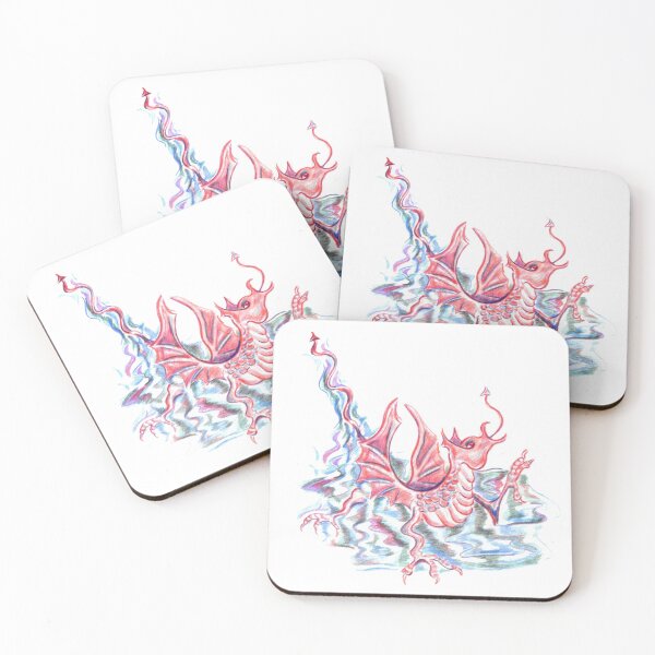 Item preview, Red Dragon Illustration designed and sold by michellelegrand.