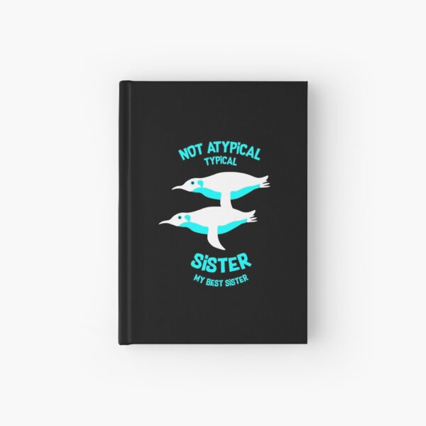 Carnet Cartonne Meilleures Soeurs Typiques Non Atypiques Cadeaux Citations Droles De Soeur Par Happygiftideas Redbubble