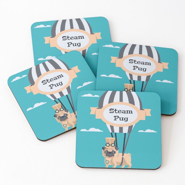 Item preview, steam pug designed and sold by maryam madah.