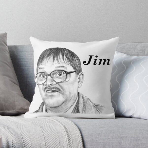 Mark Heap plays Jim Throw Pillow