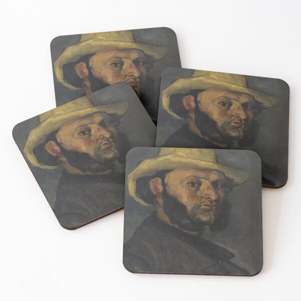 Item preview, Gustave Boyer in a Straw Hat - Paul Cezanne - c1869 designed and sold by CrankyOldDude.
