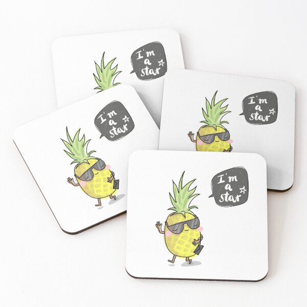 Item preview, The cool pineapple star designed and sold by Christiane  Zielinski.