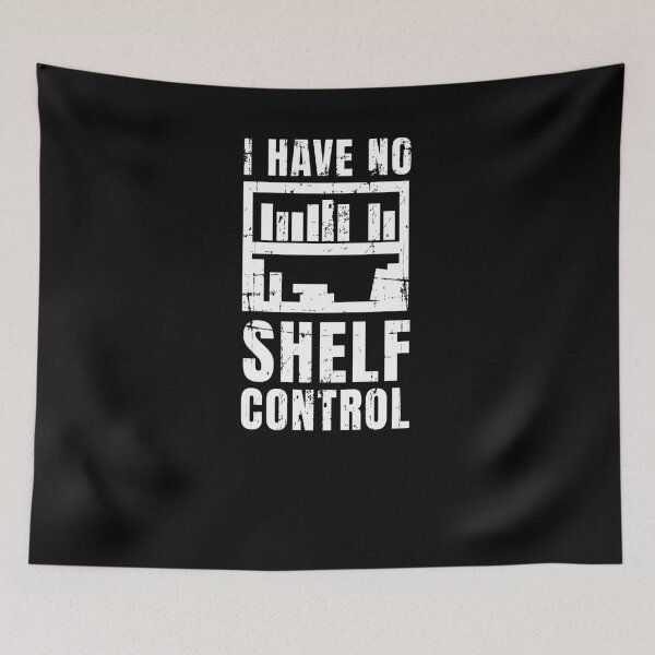 Item preview, I Lost Shelf Control Reading Books Bookworm designed and sold by jeffded.