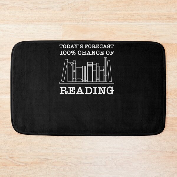 Item preview, Today's Forecast Reading Quote Bookworm Book designed and sold by jeffded.